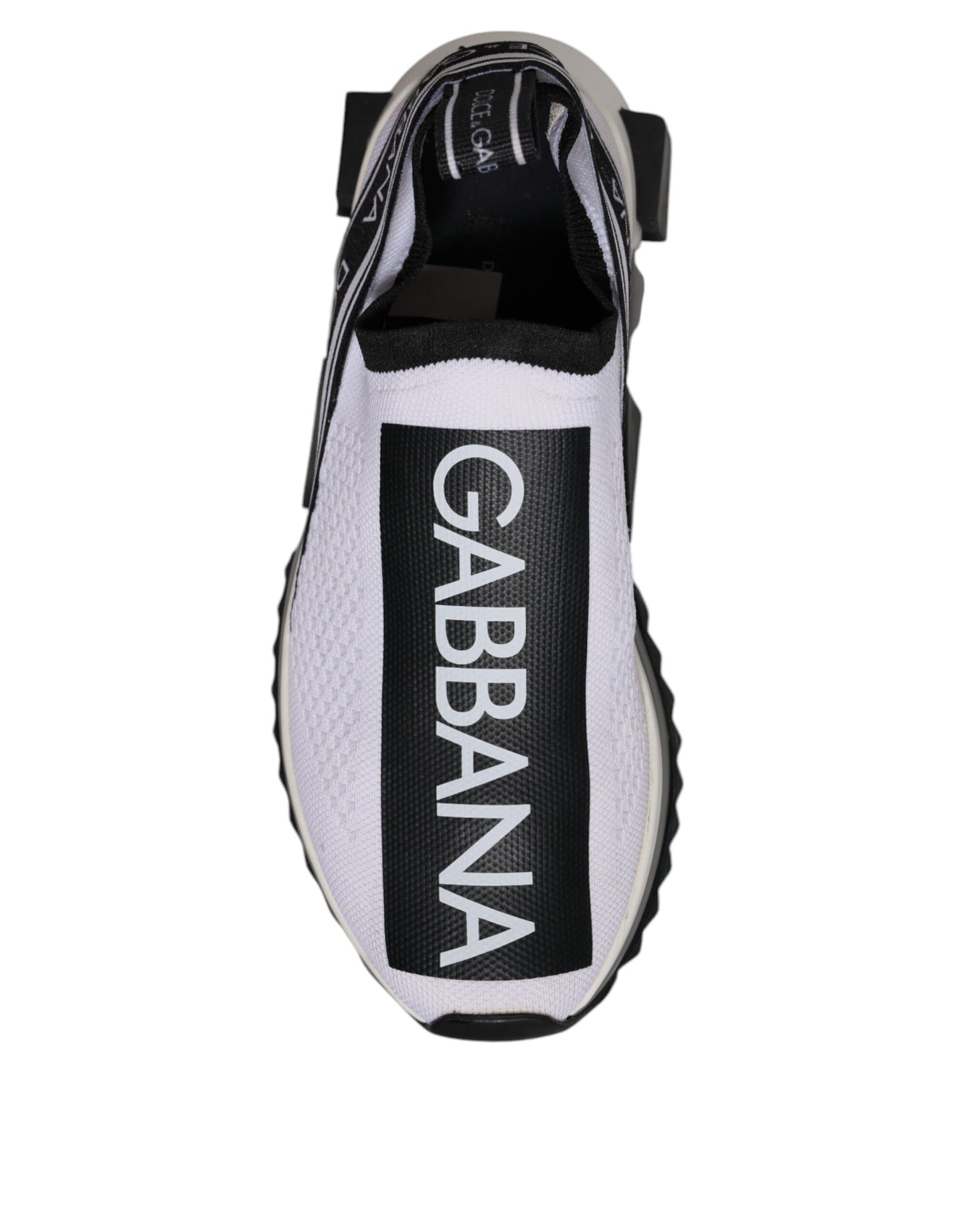 White Black Slip On Sorrento Sneakers Shoes
