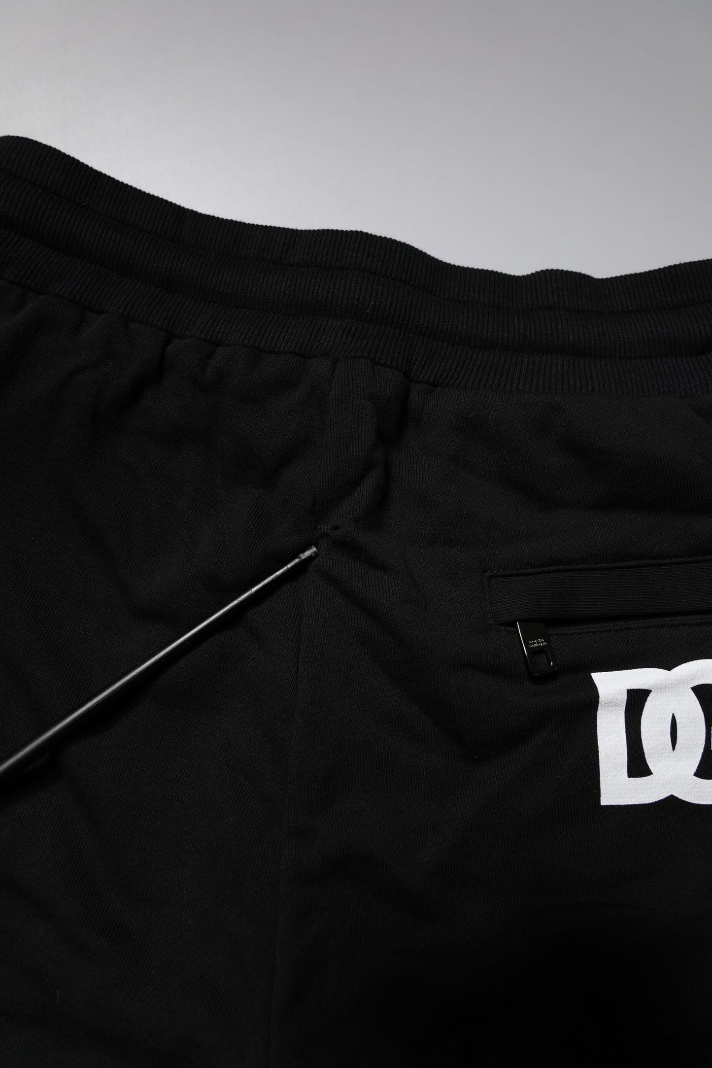 Black Cotton Jogger Sweatpants Pants