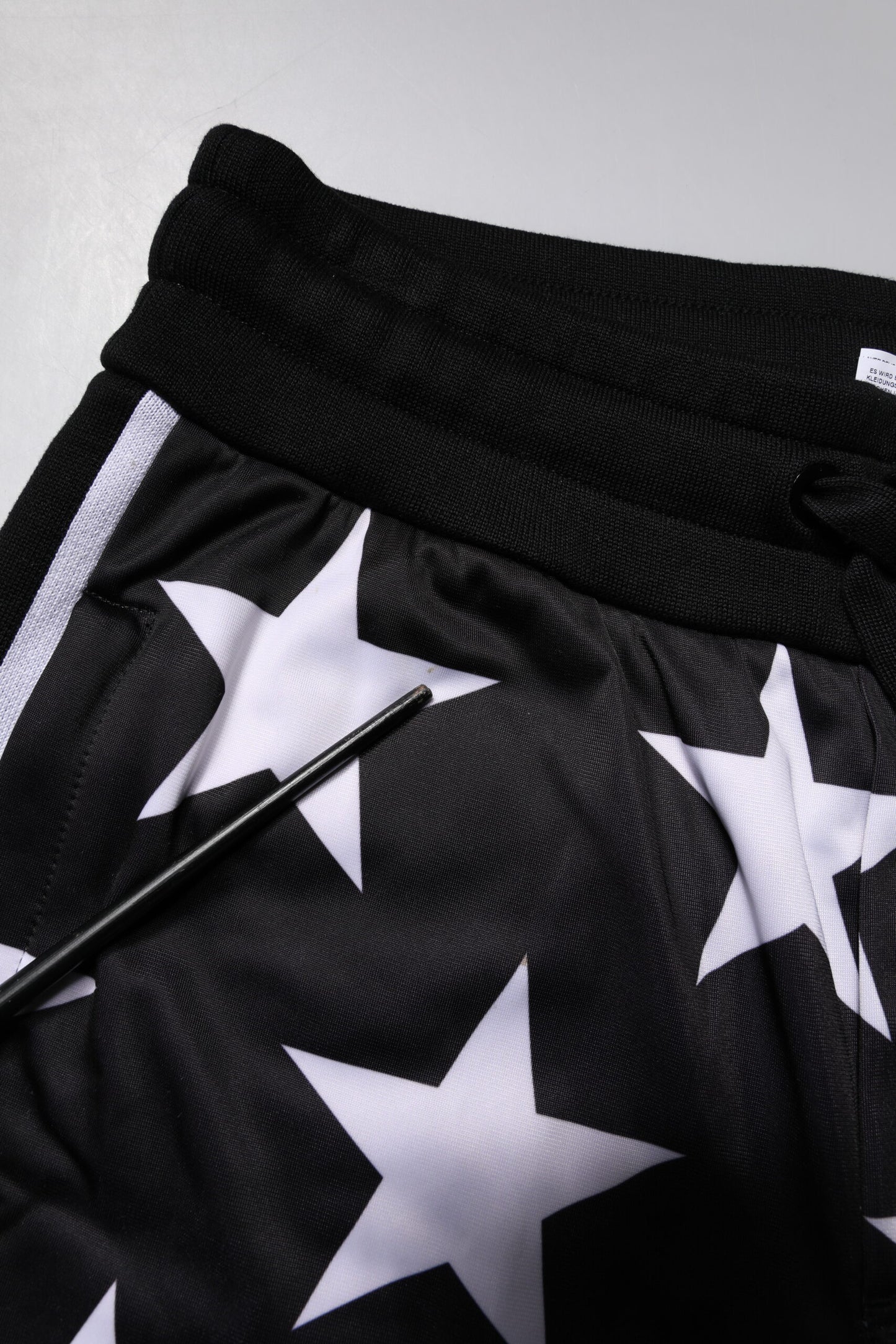 Black White Stars Jogger Men Sweatpants Pants