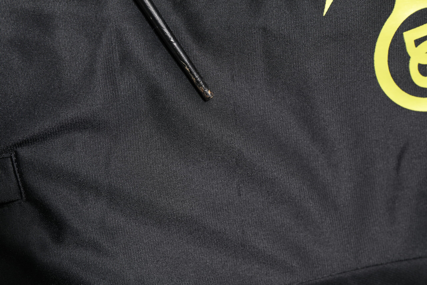 Black Logo Turtleneck Zip Bomber Jacket