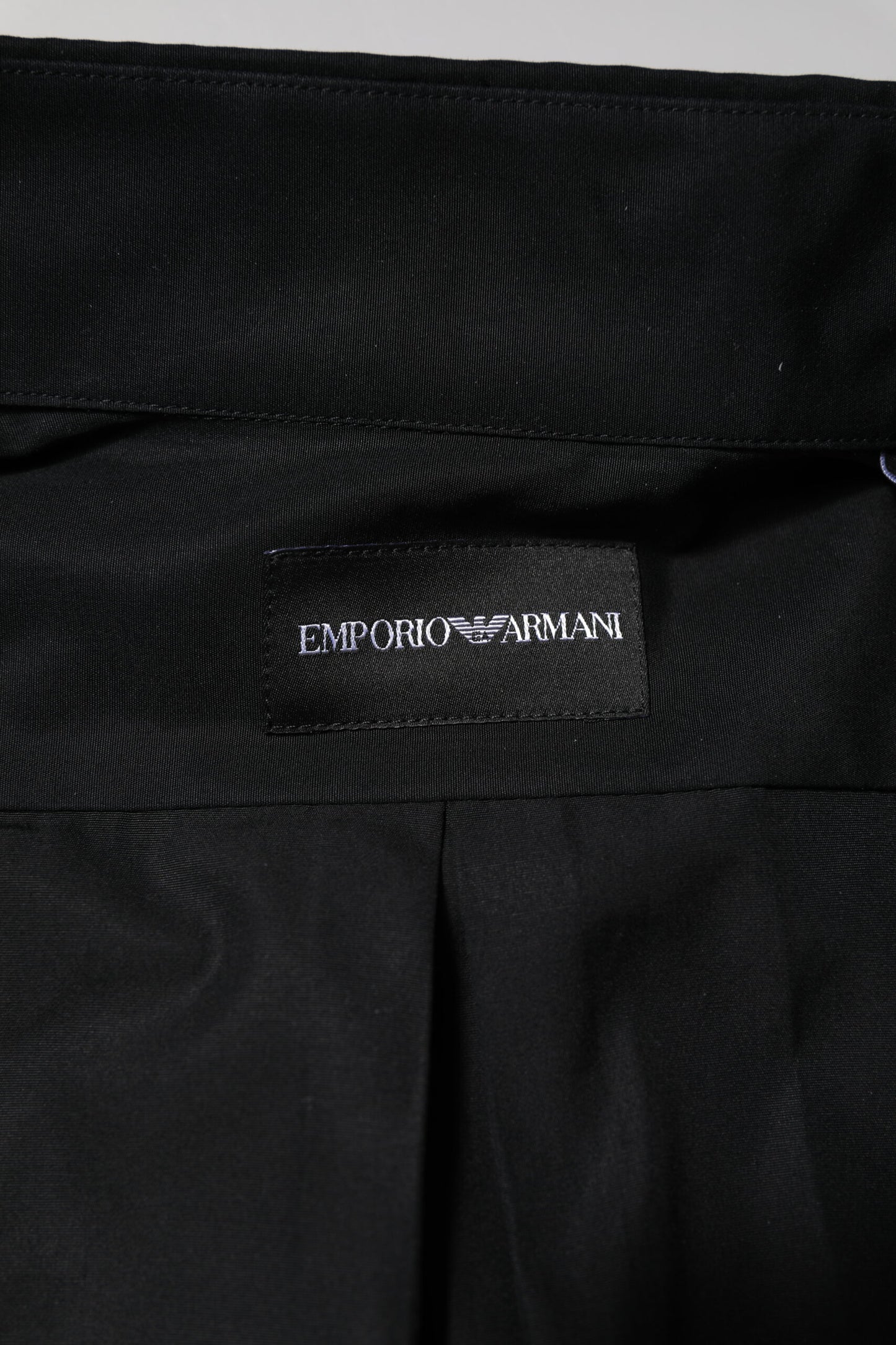 Black Cotton Long Sleeves Men Formal Dress Shirt