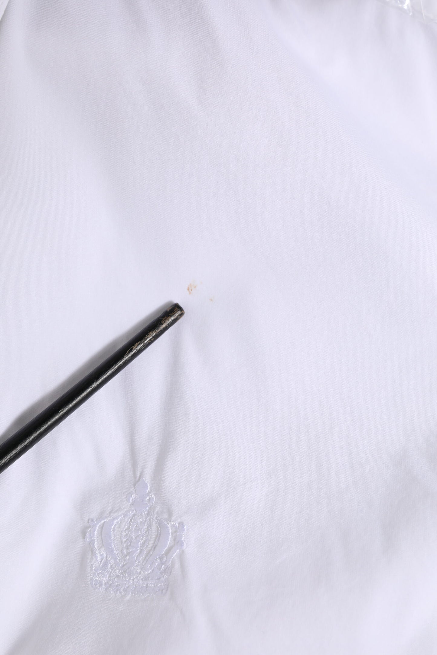 White GOLD Cotton Men Dress Formal Shirt