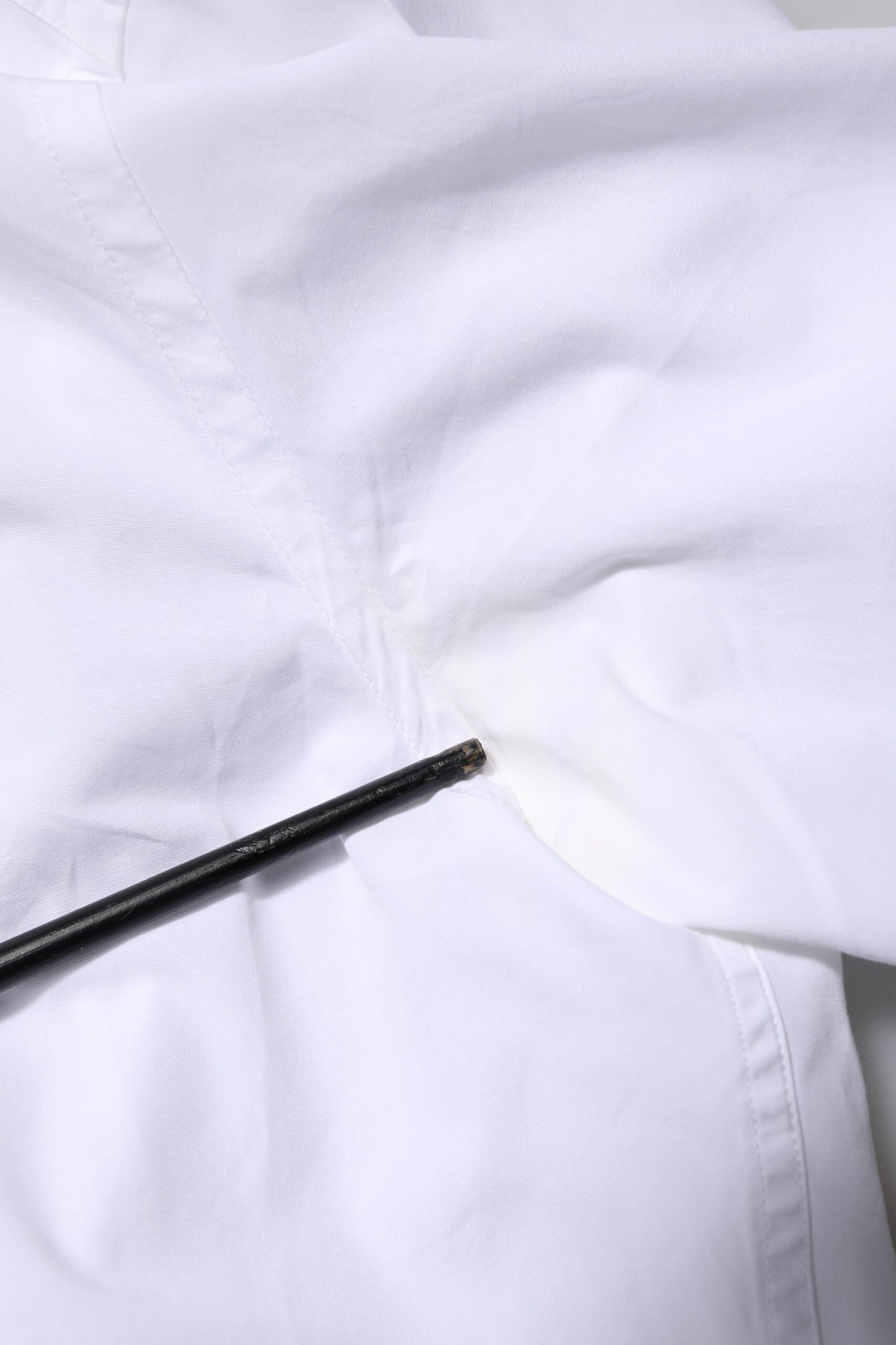 White Cotton GOLD Long Sleeves Men Dress Shirt