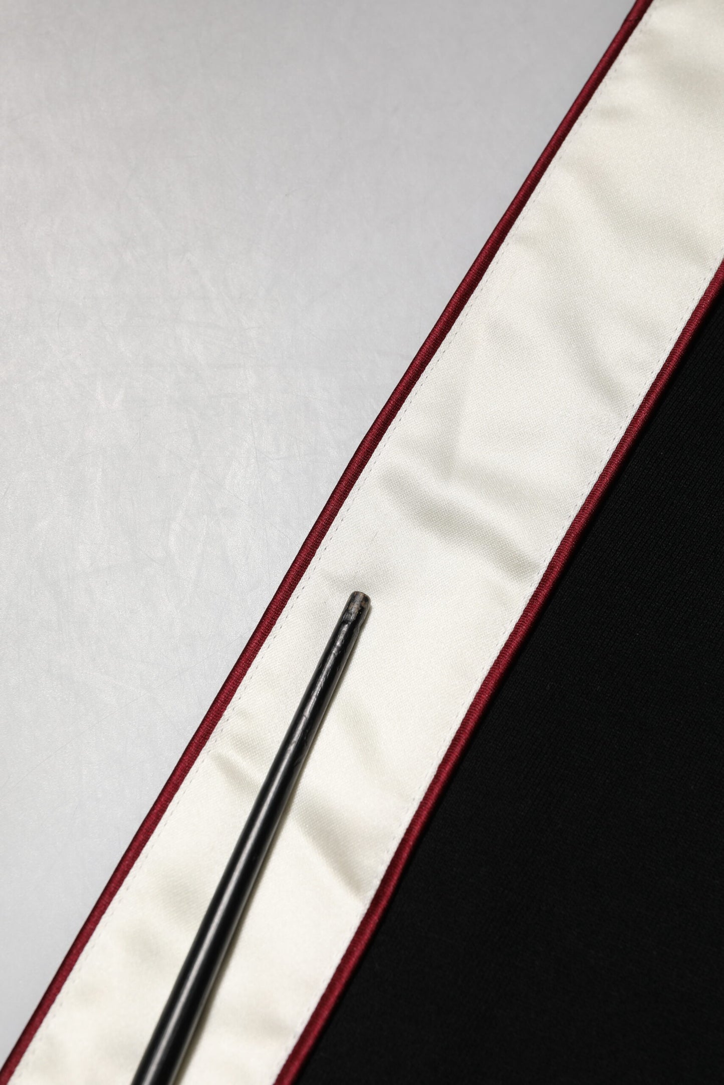 Black Cotton Plaque Track Cardigan Sweater