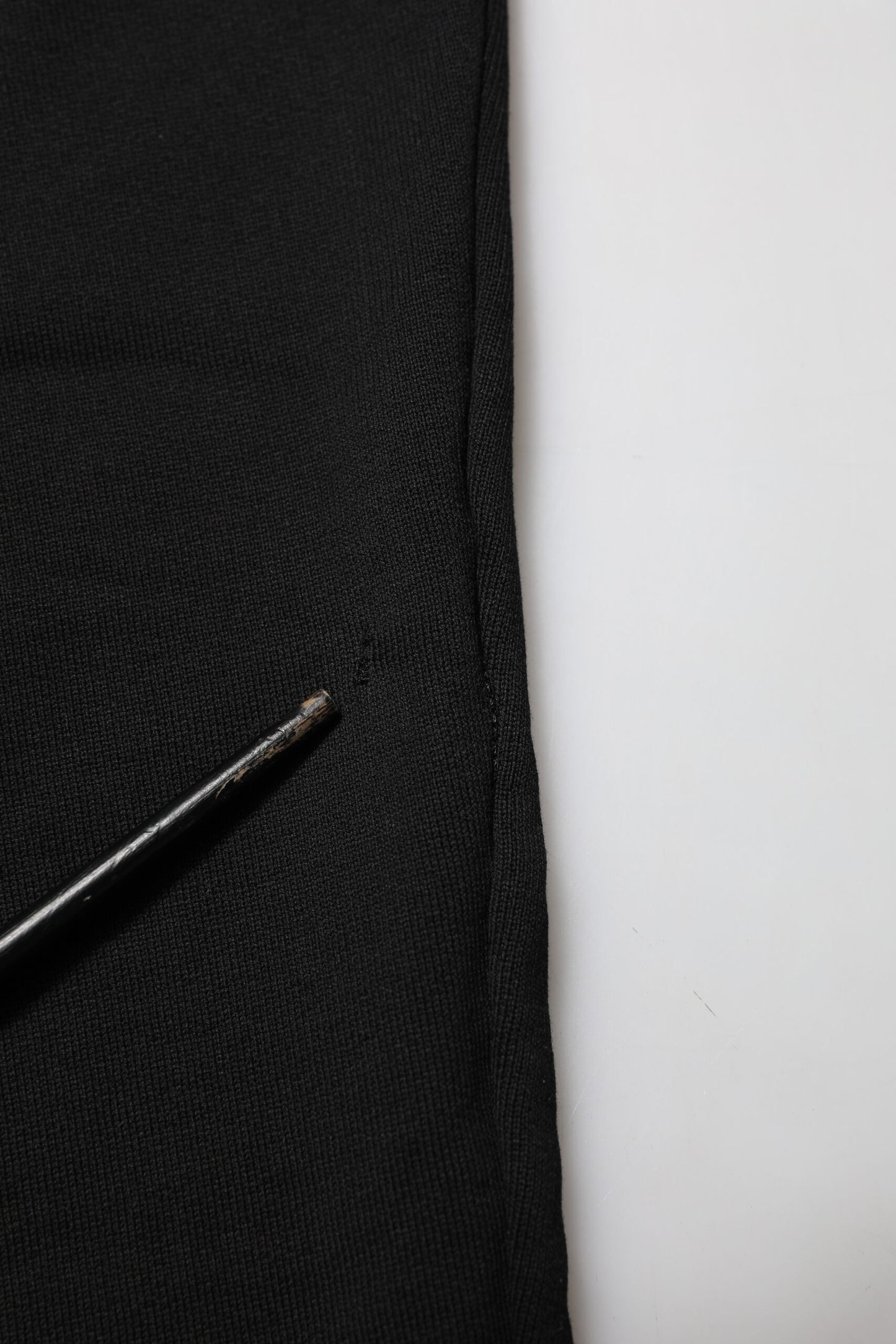 Black DG Logo Cotton Jogger Sweatpants Pants