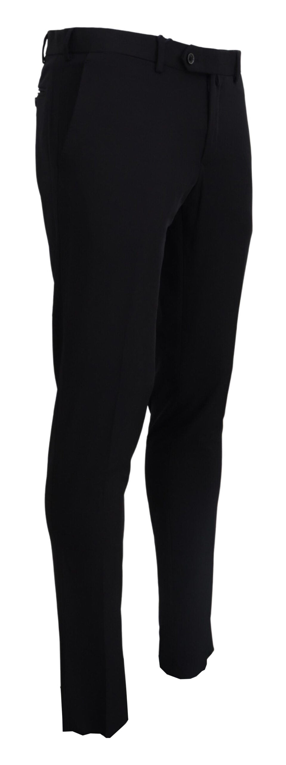 Black Tapered Dress Formal Pants
