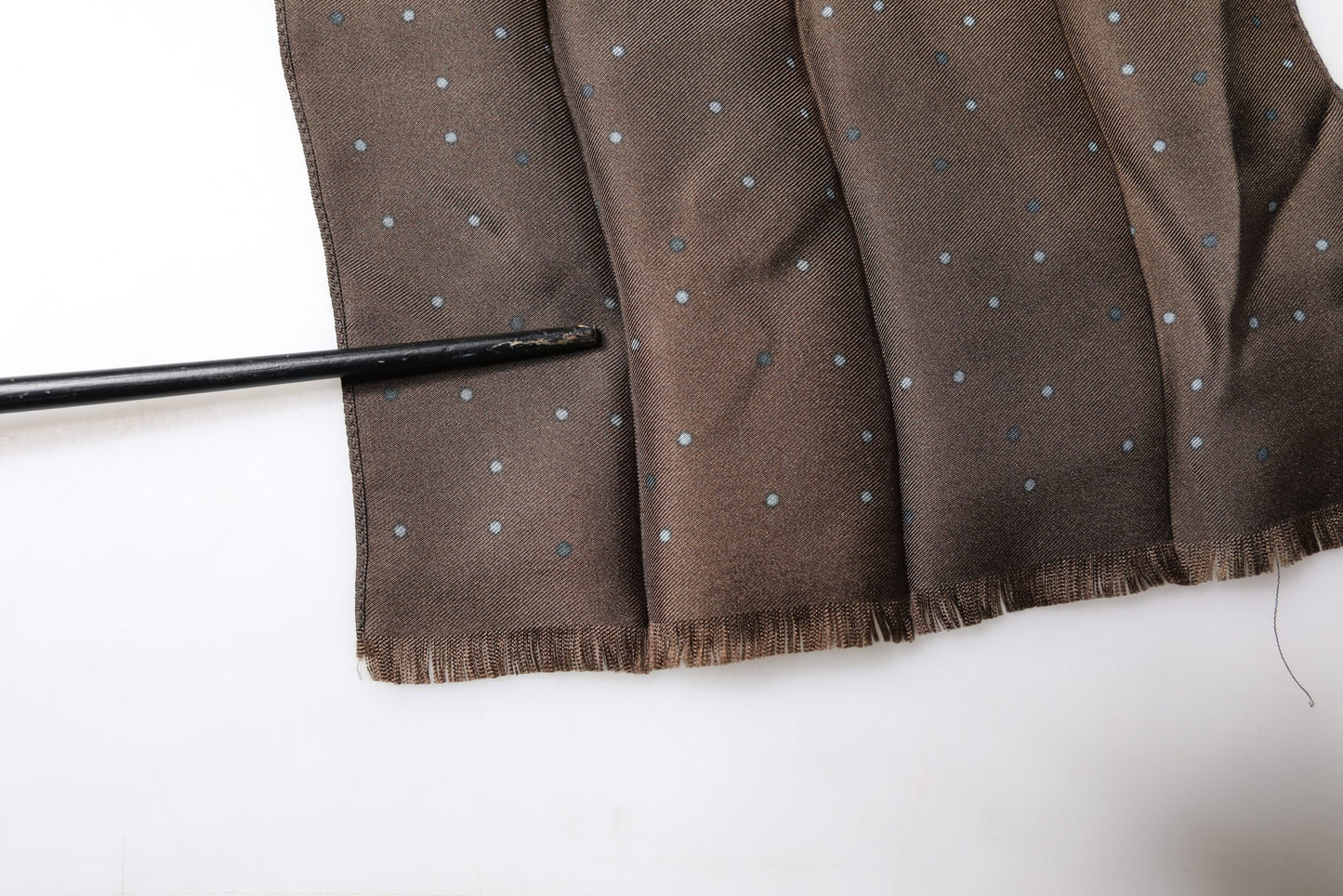 Brown Fantasy Silk Neck Wrap Shawl Scarf