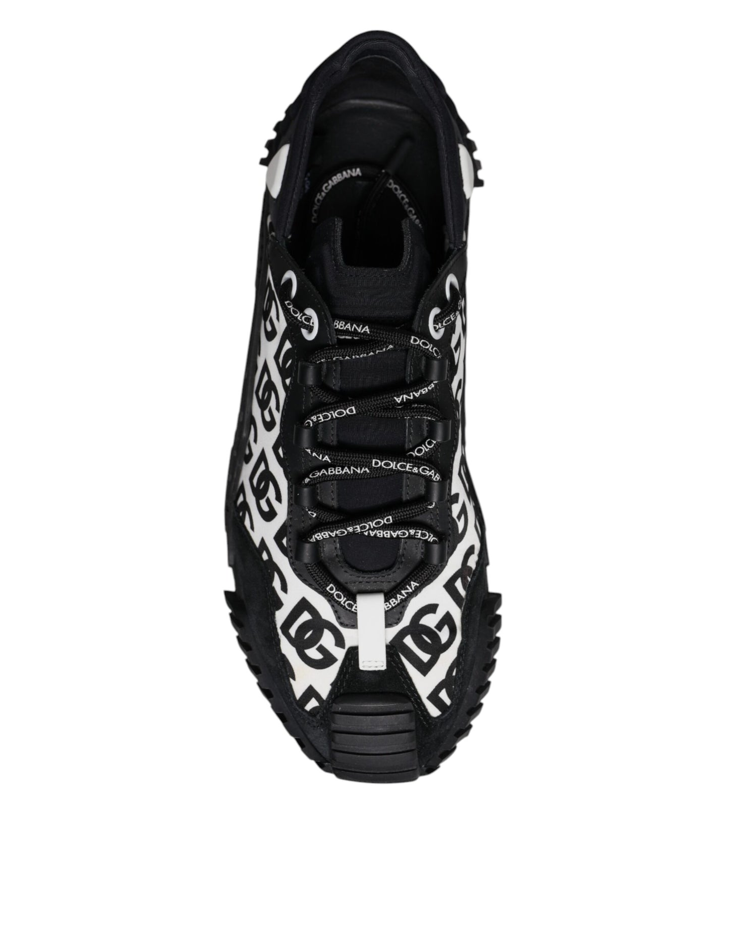 Black Logo Lace Up Low Top NS1 Sneakers Shoes