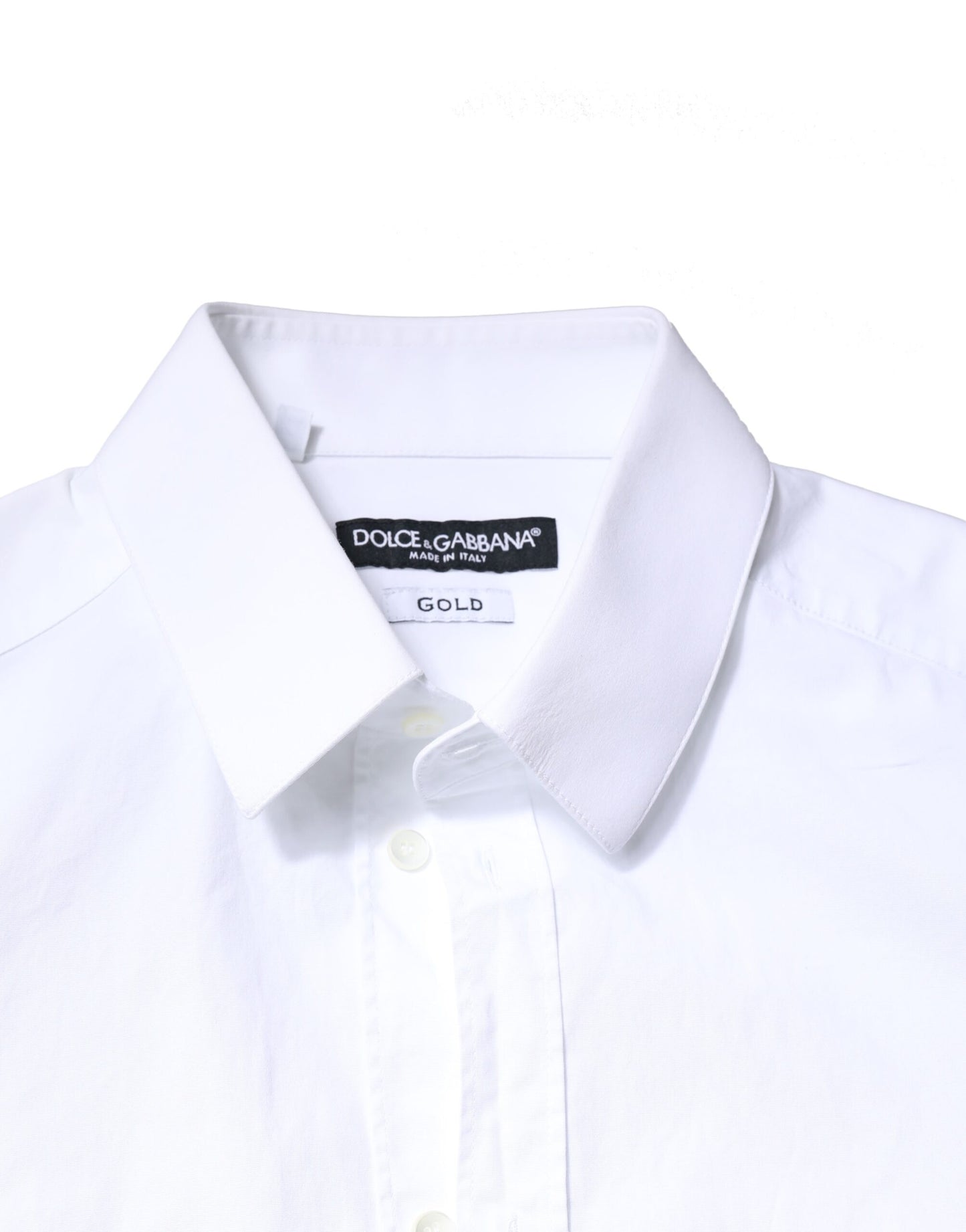 White GOLD Cotton Long Sleeves Dress Shirt