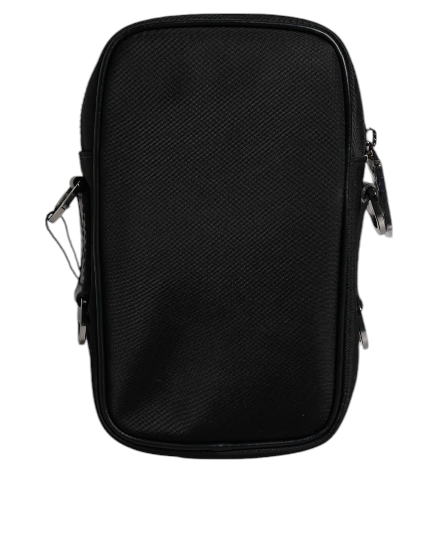 Multicolor Leopard Jacquard Logo Plaque Neck Strap Bag