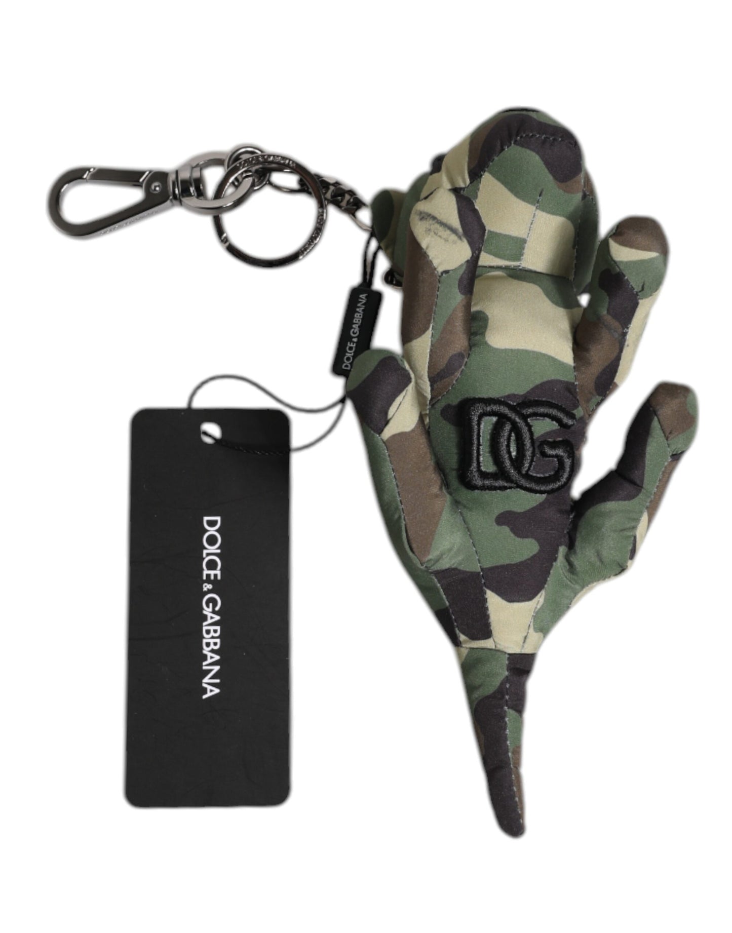 Multicolor Camouflage Animal Silhouette Keychain Keyring