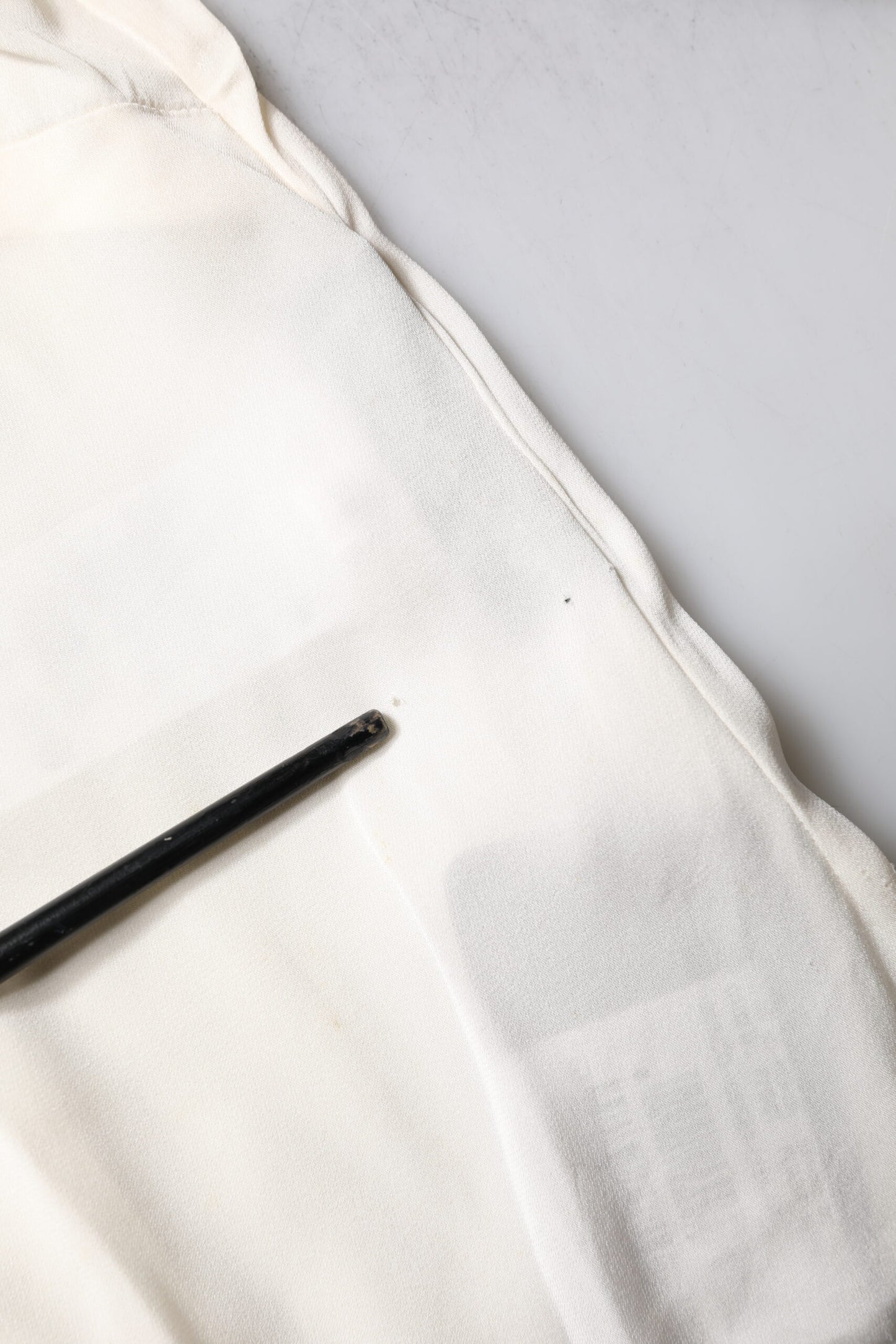 Cream Floral Lace Long Sleeves Blouse Top