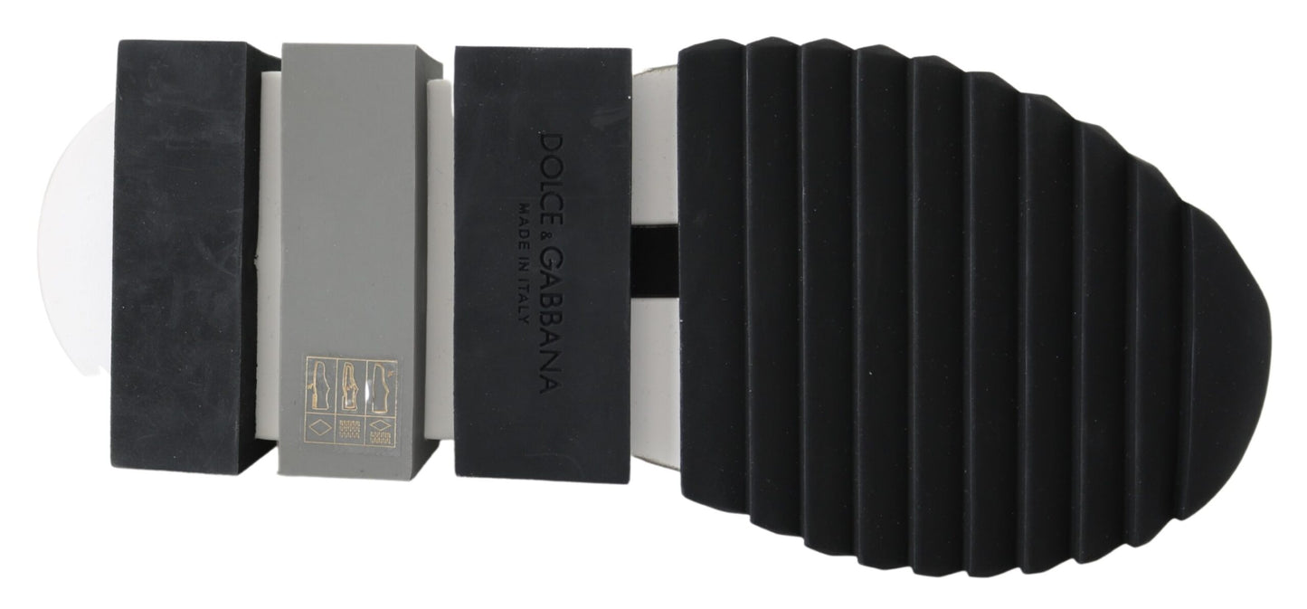 White Black Slip On Sorrento Sneakers