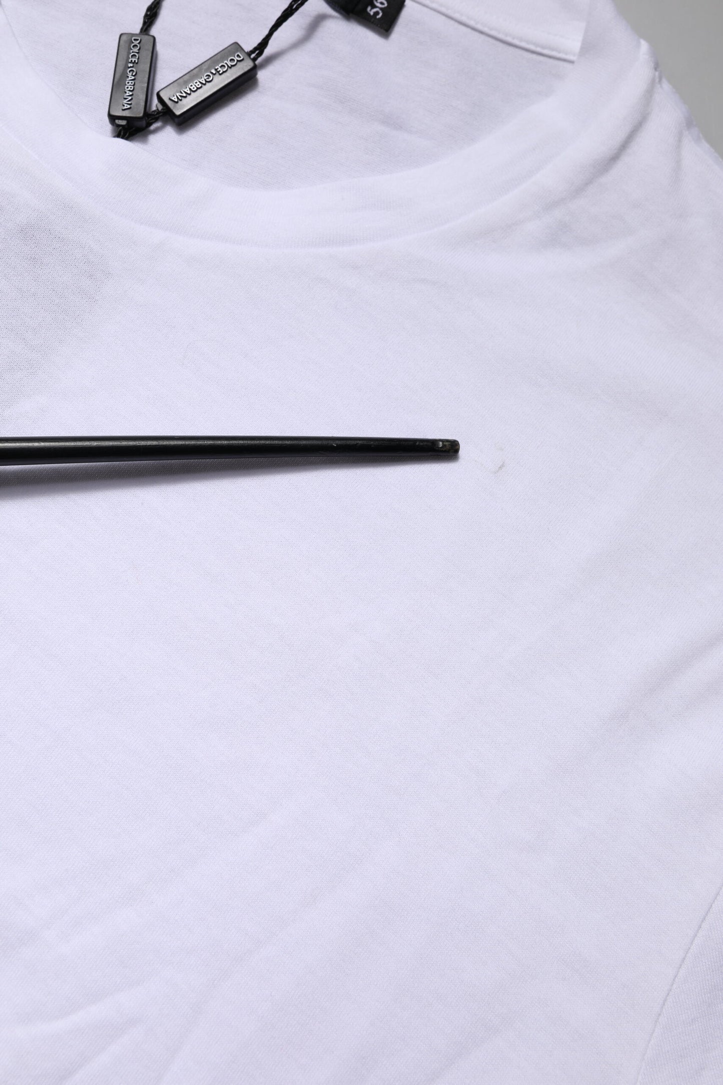 White DG LOVE Patch Short Sleeves T-shirt