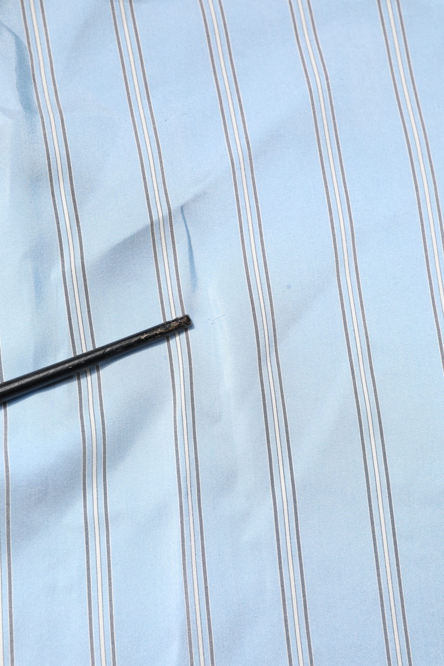 Light Blue MARTINI Striped Formal Dress Shirt