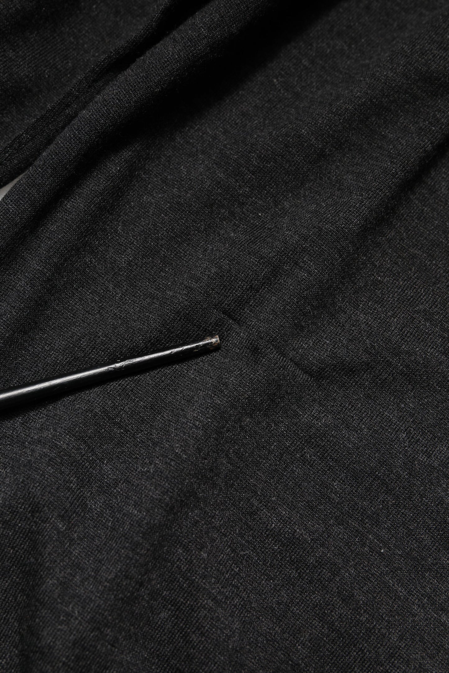 Gray Cashmere Crew Neck Sweatshirt Sweater