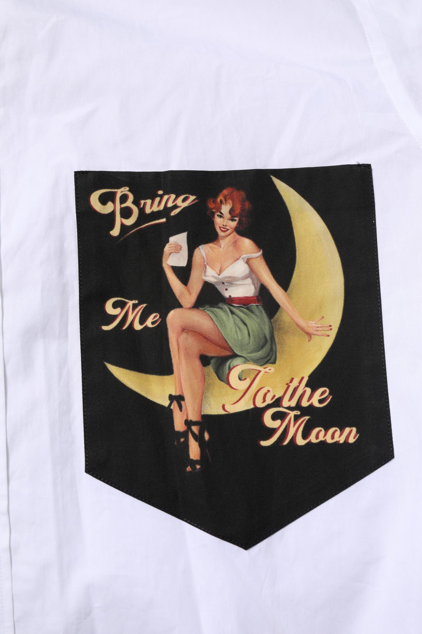 White Cotton MARTINI Long Sleeve Formal Shirt