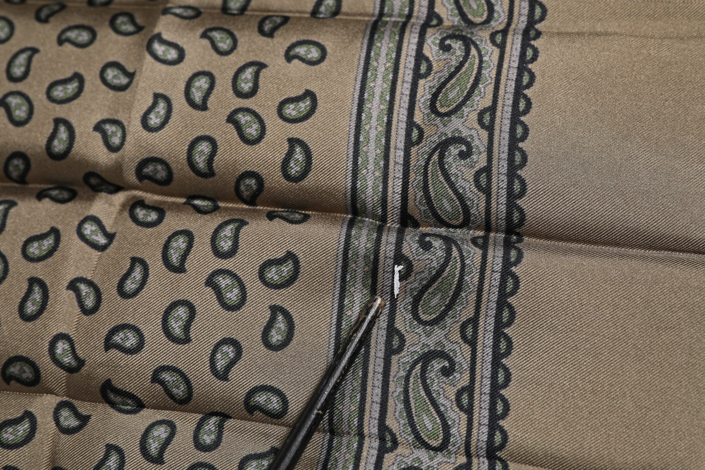 Brown Printed Neck Warmer Men Foulard Scarf