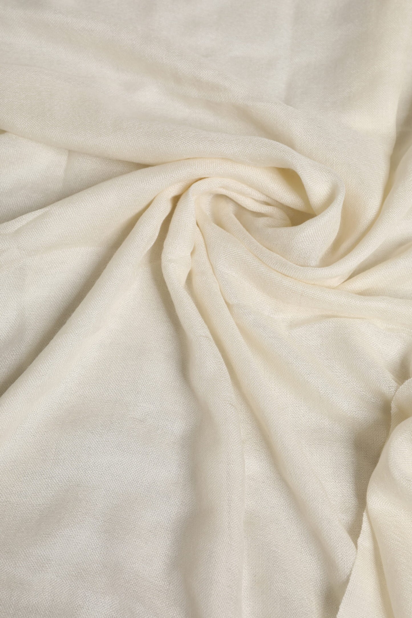 White Cashmere Neck Warmer Wrap Shawl Scarf