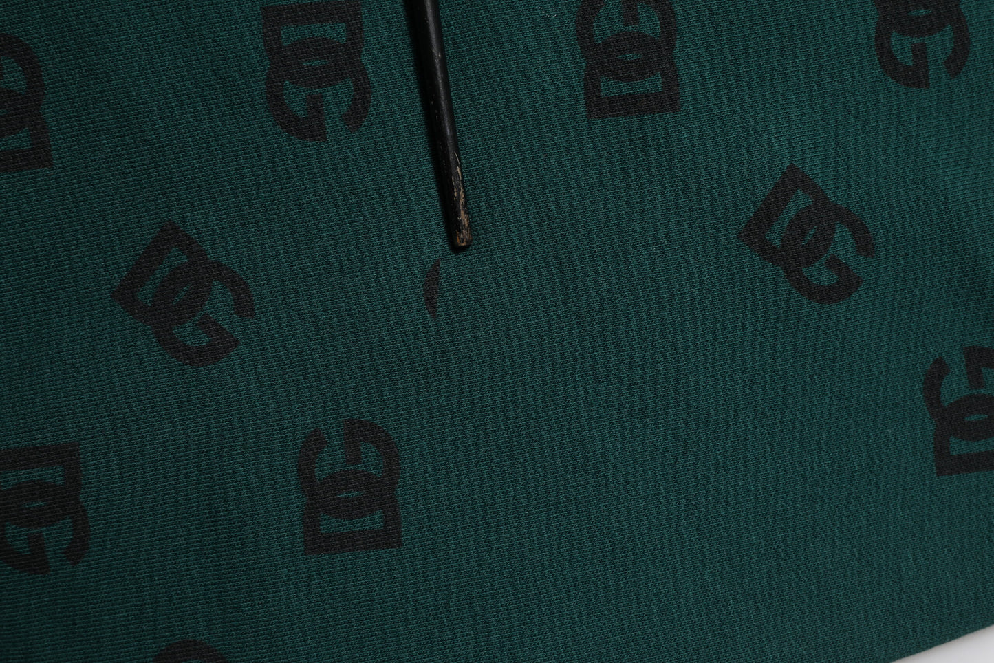 Green Logo Print Jogger Men Sweatpants Pants