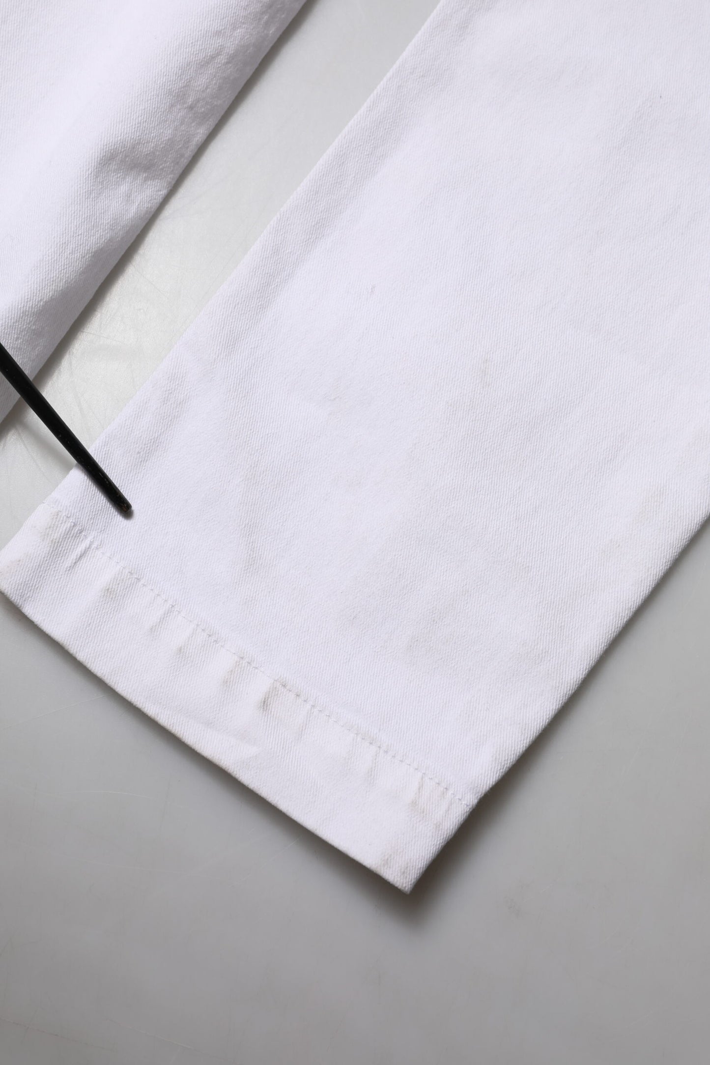 White Floral Embroidery GIRLY Denim Jeans