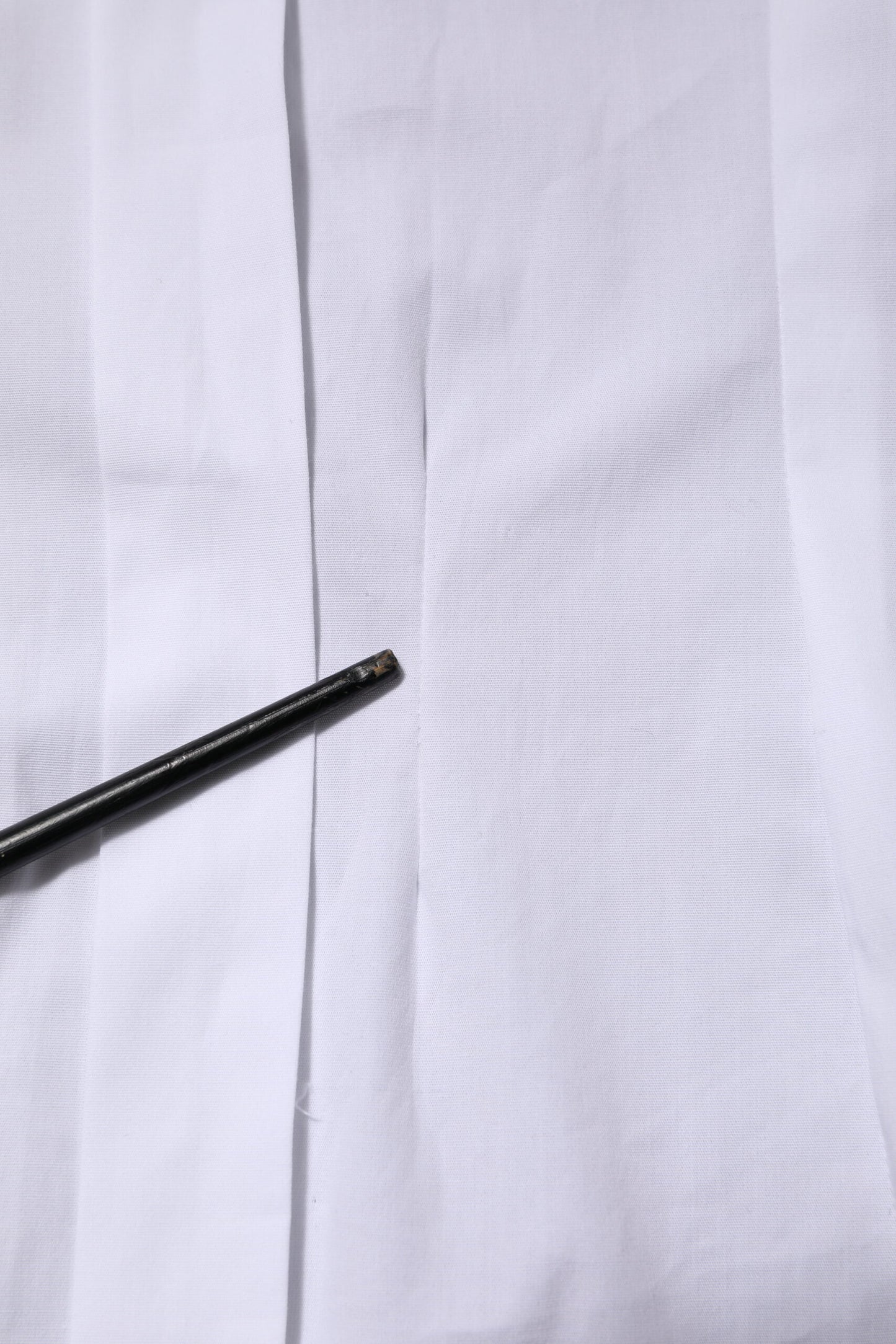 White Cotton Long Sleeves Collared Shirt Top