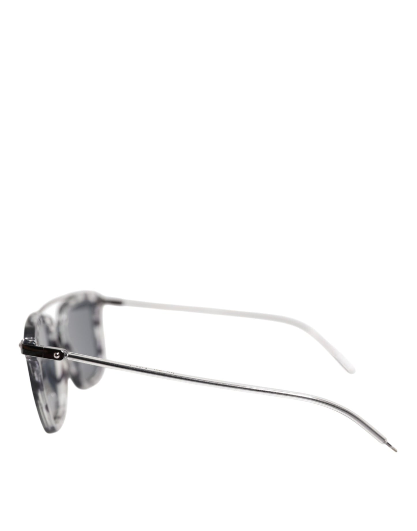 Gray Havana Acetate Square DG4327 Eyewear Sunglasses