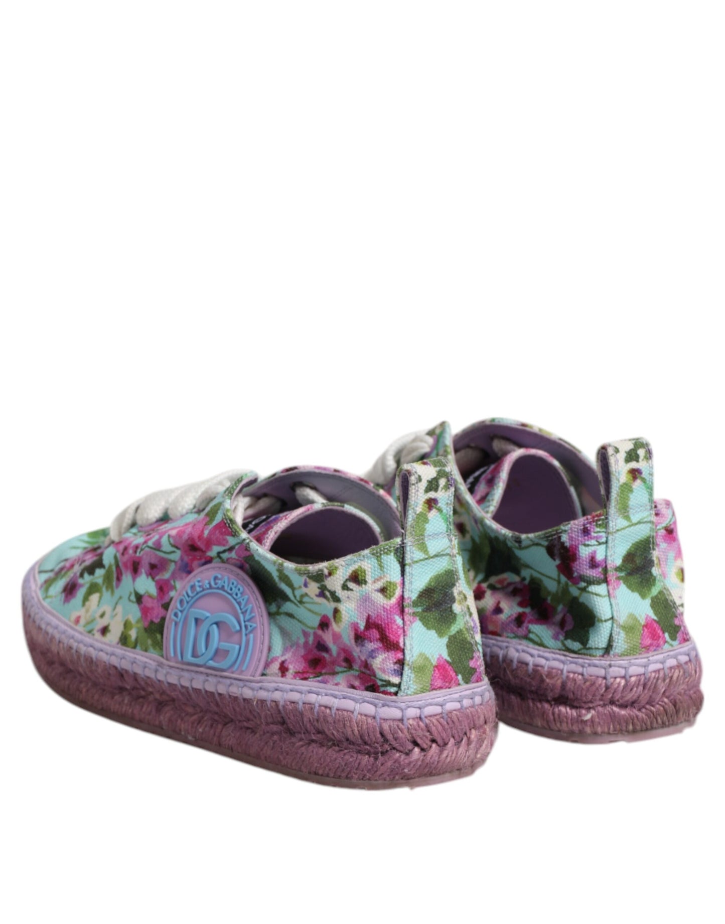 Multicolor Canvas Espadrilles Sneakers Shoes