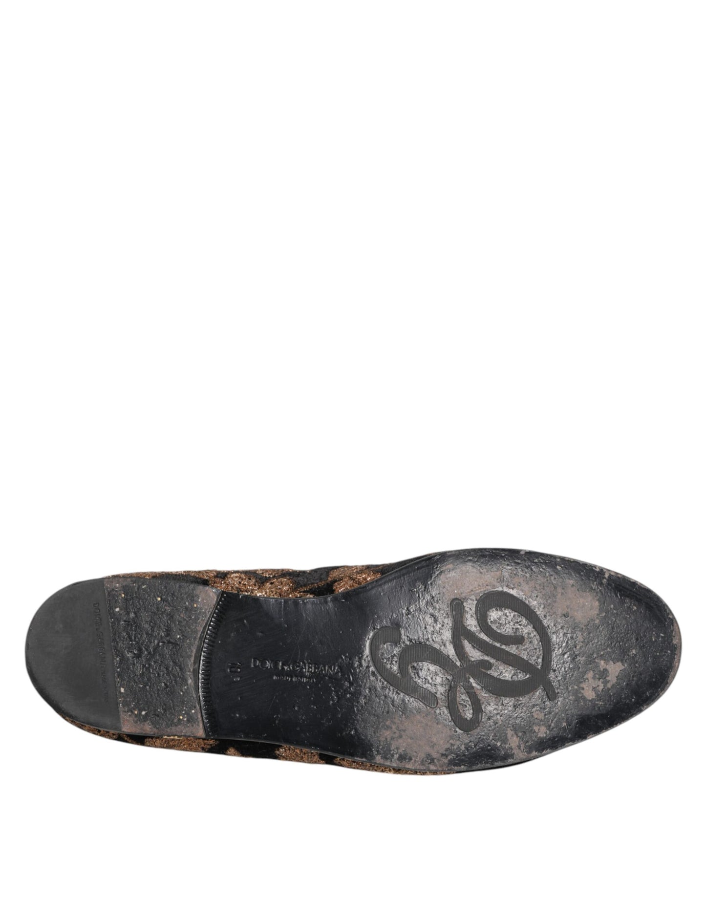 Black Floral Embroidery Men Loafers Shoes