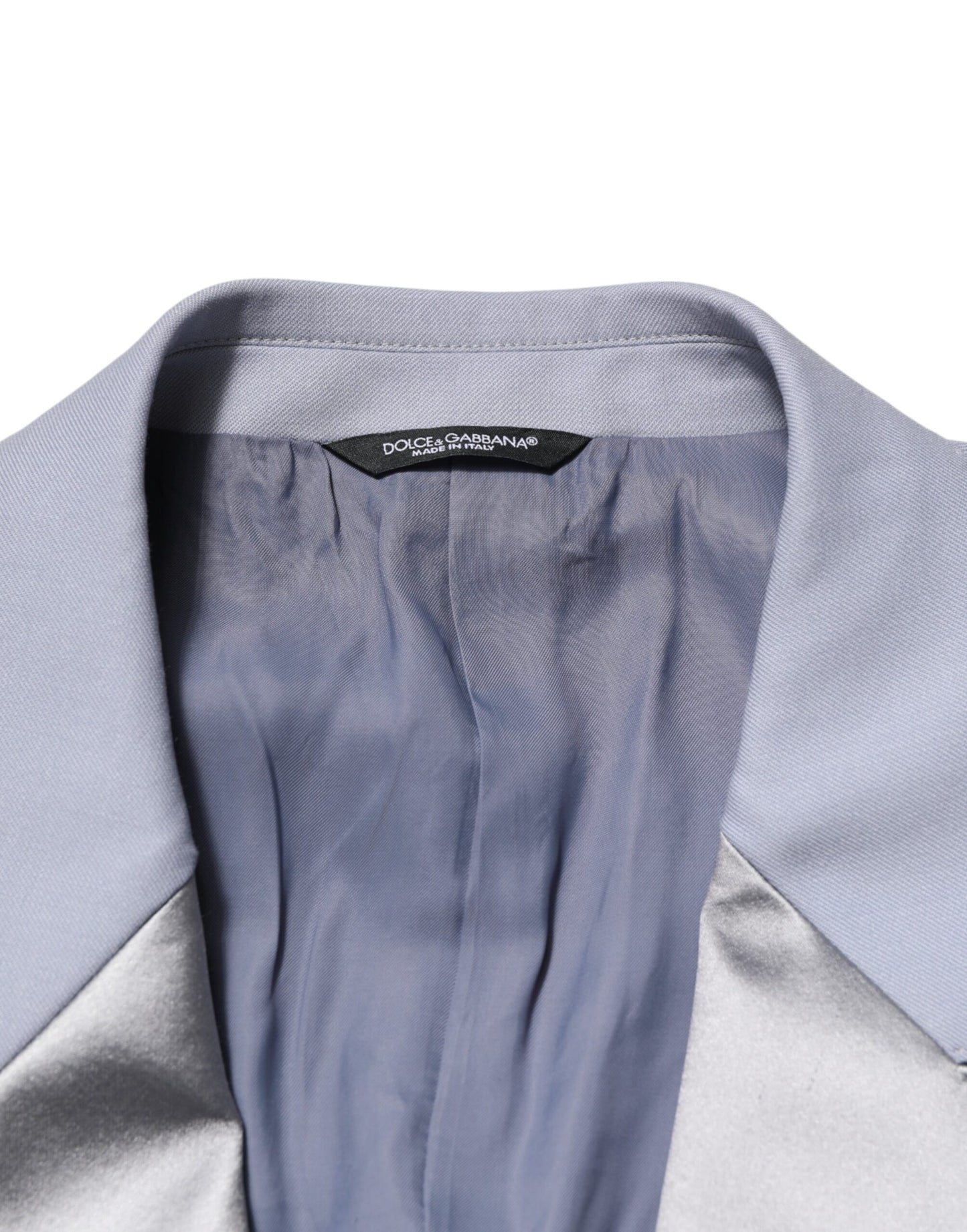 Gray Wool Single Breasted Men Suit Blazer