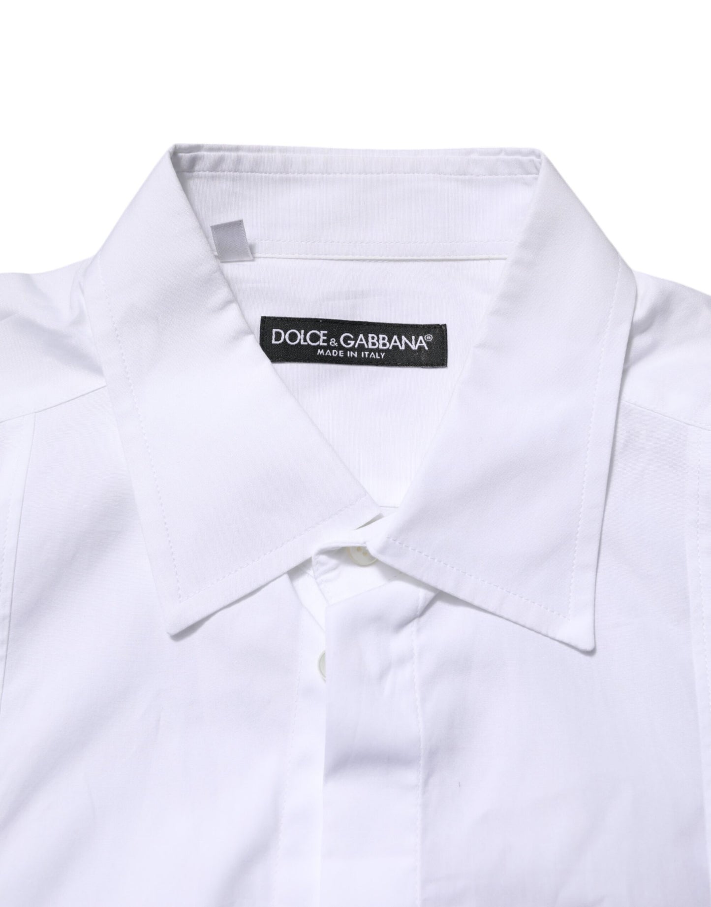 White Poplin Cotton Formal Men Dress Shirt