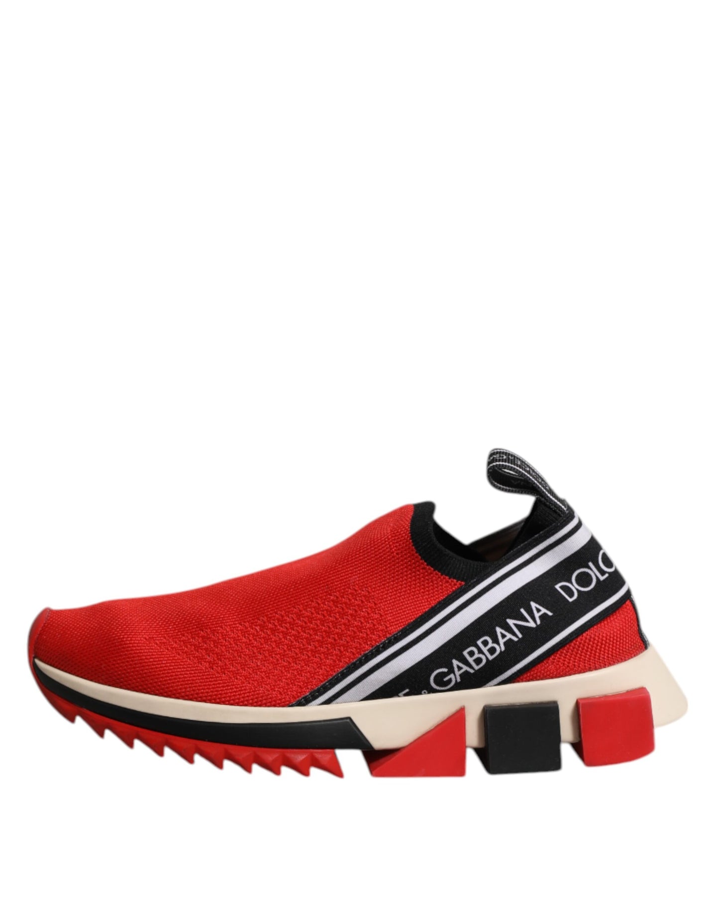 Red Sorrento Slip On Low Top Sneakers Shoes