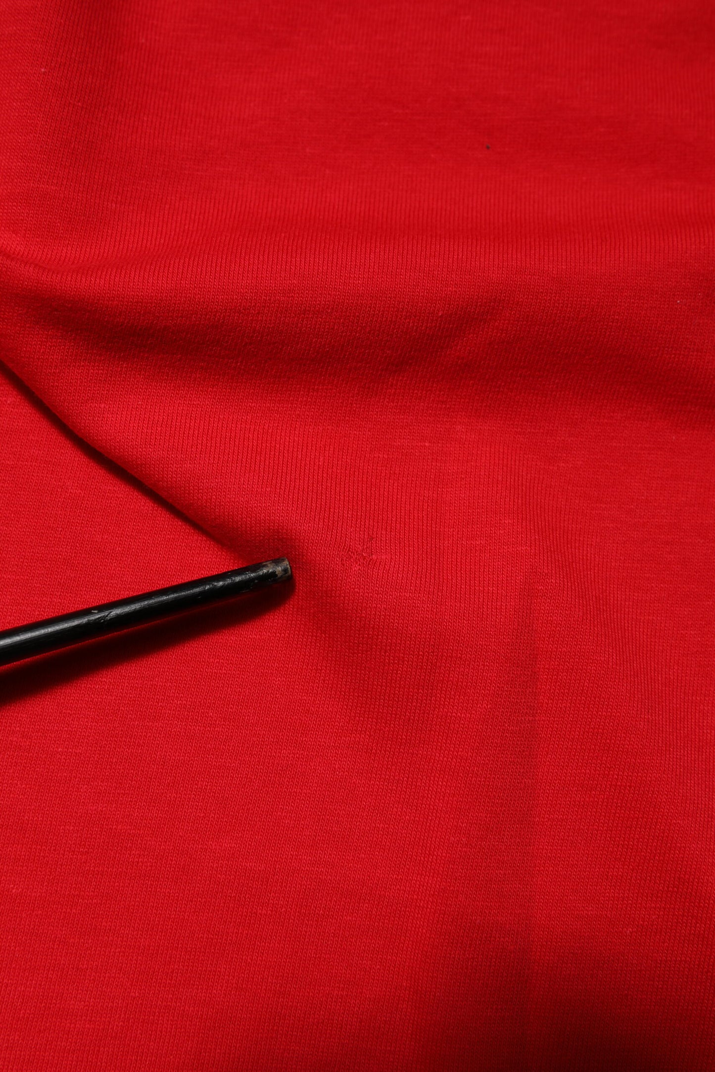 Red Crew Neck Short Sleeves Top T-shirt