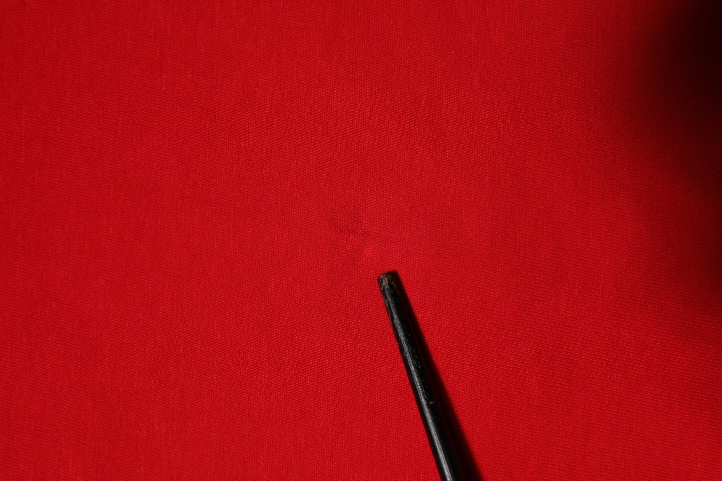 Red Cotton Short Sleeves Crew Neck Top T-shirt