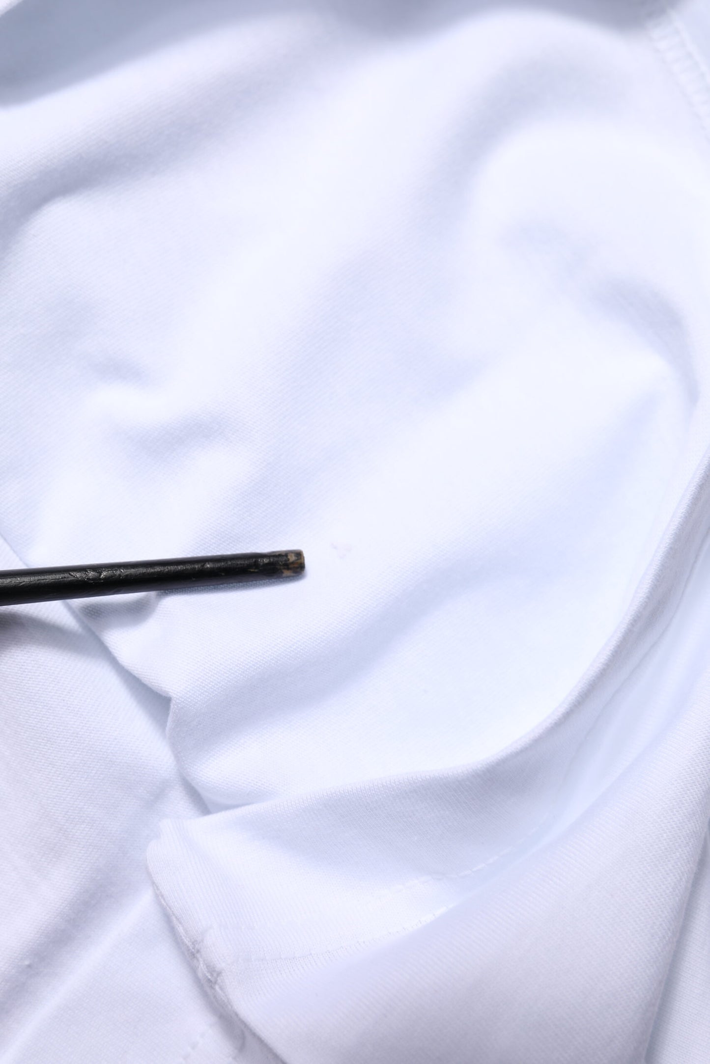 White Cotton Goodluck 2023 Crew NeckT-shirt