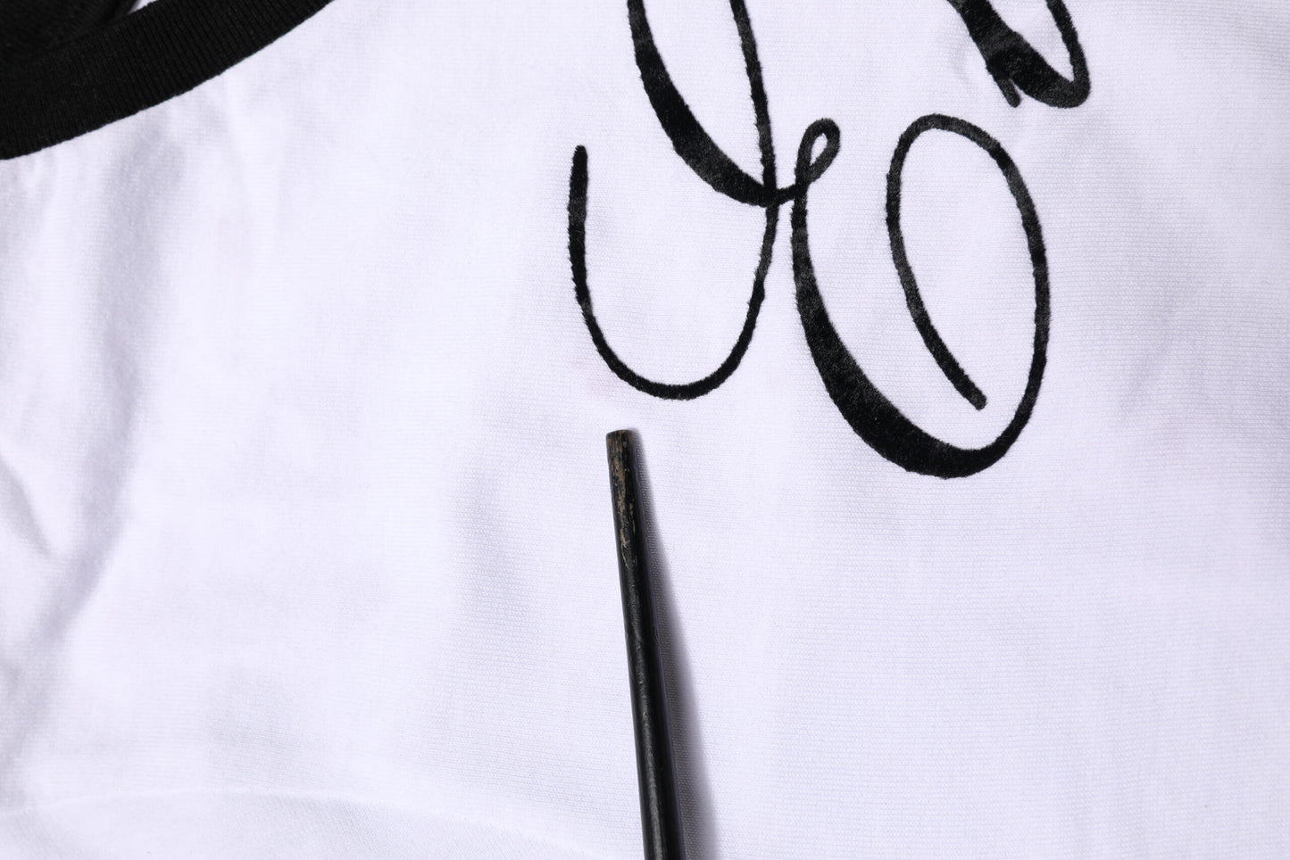 White Eleganza Cotton Crew Neck Tee T-shirt