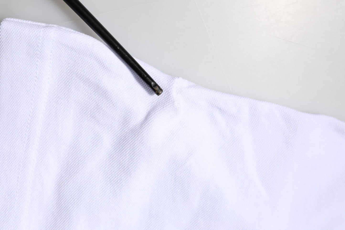 White Cotton DG Heart Logo Embroider T-shirt