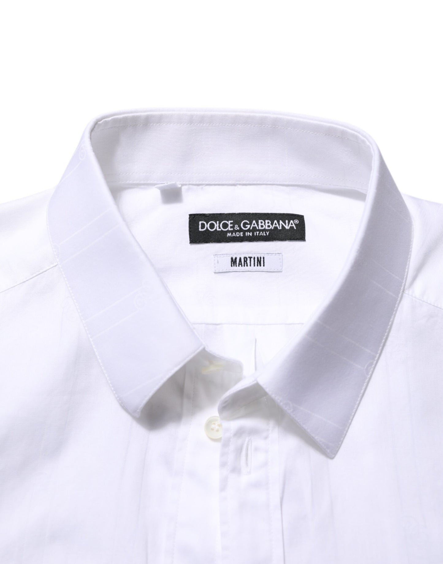 White Cotton MARTINI Men Formal Dress Shirt