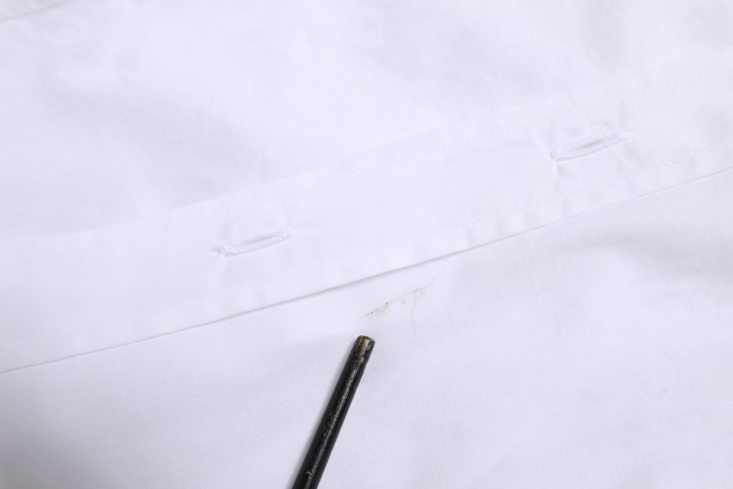 White Collared Long Sleeves Dress Shirt Top