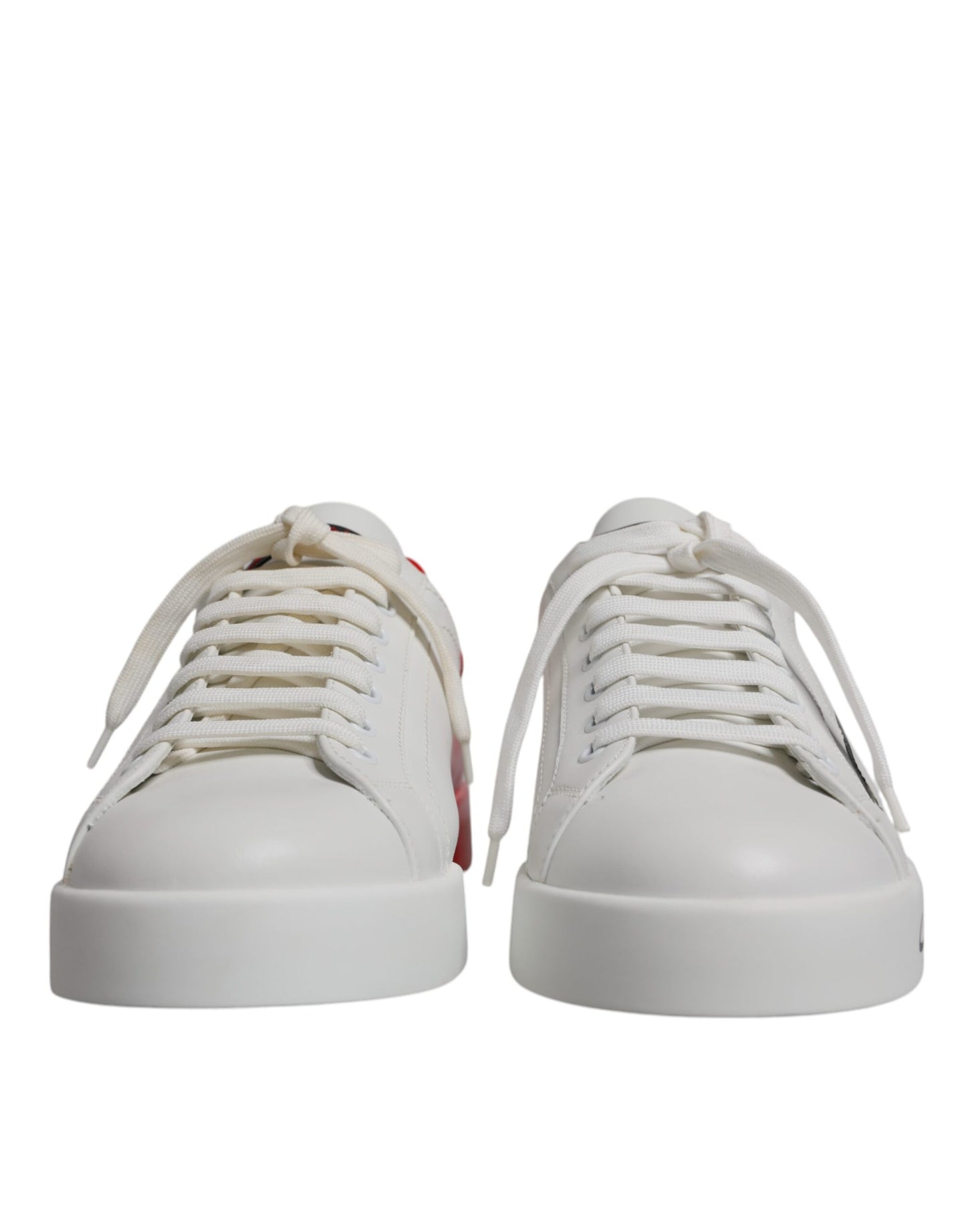 White Red Portofino Low Top Men Sneakers Shoes