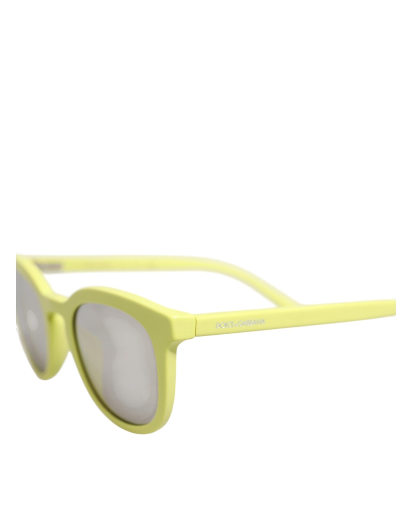DG4324 Yellow Framed Mirrored Lenses Eyewear Sunglasses