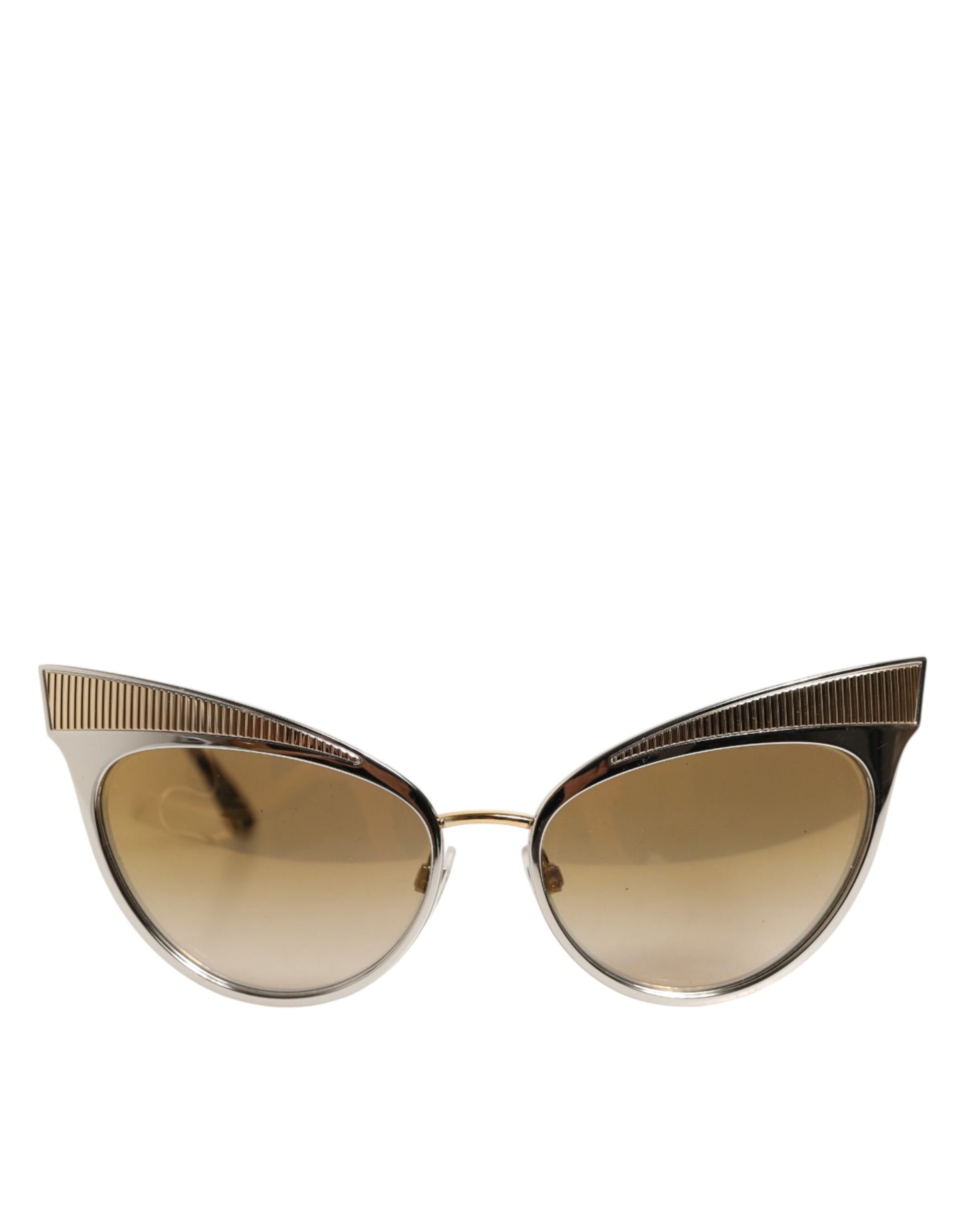 DG2178 Gold Metal Cat Eye Gradient Eyewear Sunglasses